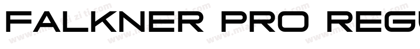 Falkner Pro Regular字体转换